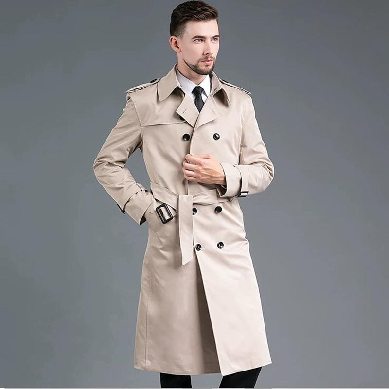 Men's Trench Coats 2021 Coat Windbreaker Winter Autumn Men Overcoat Fashion Clothing Belt Decoration H78, Black
Men's Trench Coats 2021 Coat Windbreaker Winter Autumn Men Overcoat Fashion Clothing Belt Decoration H78, Black
