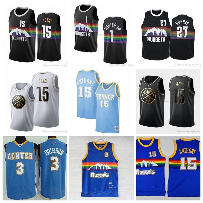 Men Denver Nuggets 15 Jokic 27 Murray Porter 1 Black White Bule 2019/20 City Player Jersey, Black;red
Men Denver Nuggets 15 Jokic 27 Murray Porter 1 Black White Bule 2019/20 City Player Jersey, Black;red