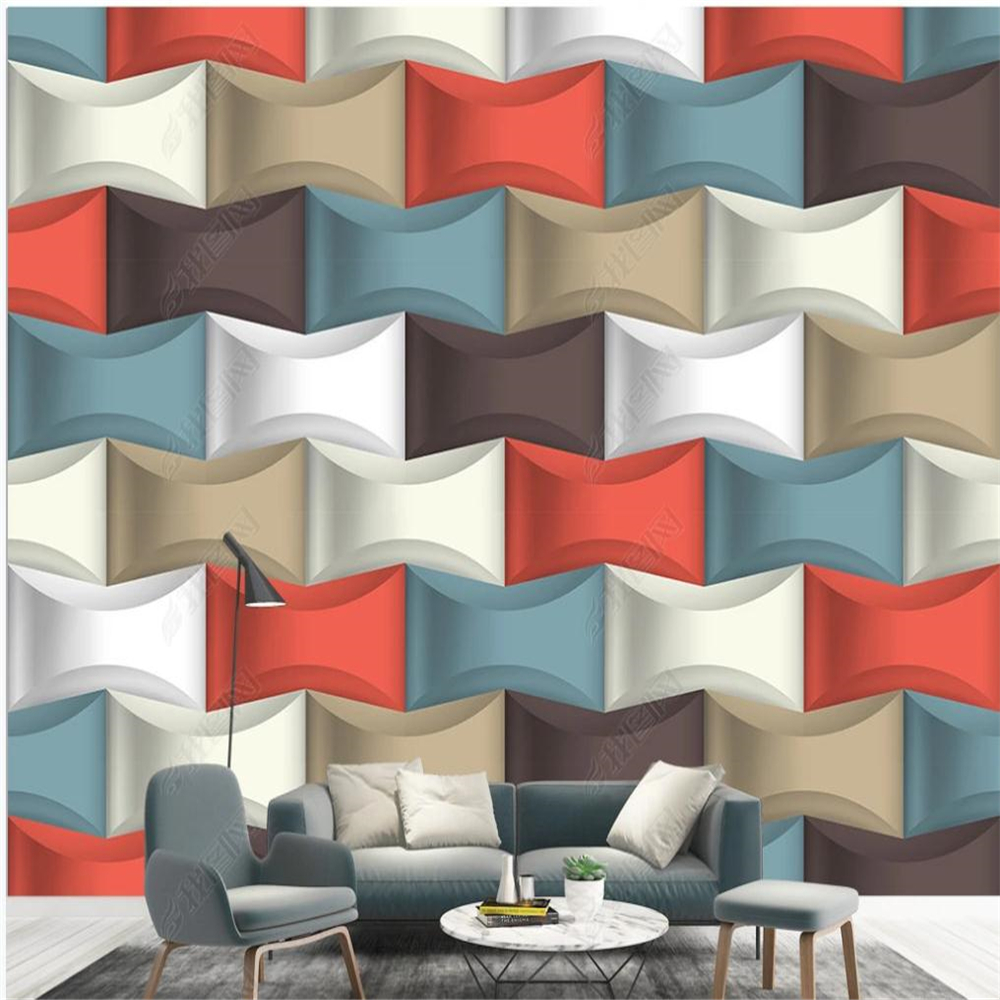 stereoscopic wallpaper three-dimensional relief wallpapers 3D background wall