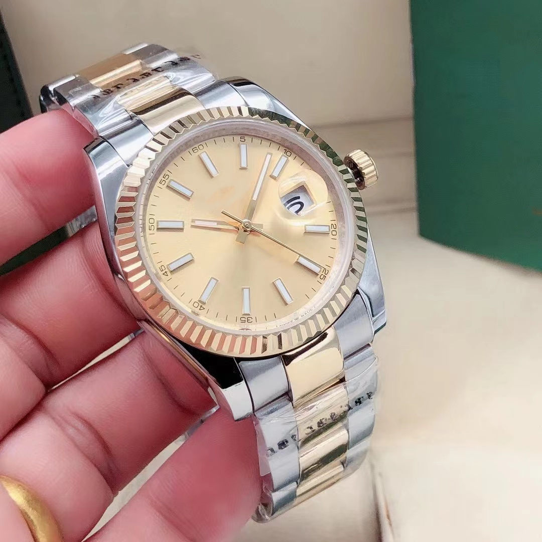 U1 High quality gold fashion mens womens watch 36MM date Mechanical automatic Sapphire Ladies dress watches Stainless steel bracelet waterproof Wristwatch bags
U1 High quality gold fashion mens womens watch 36MM date Mechanical automatic Sapphire Ladies dress watches Stainless steel bracelet waterproof Wristwatch bags