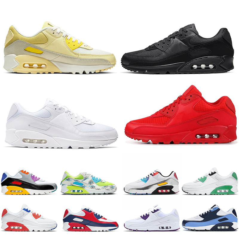 2021 Sellling 90 Running Shoes Mens Women Sneakers Trainers Mesh Triple White Tripl Recraft Lemone Black Essential Red Trail Team Gold Photo Blue
2021 Sellling 90 Running Shoes Mens Women Sneakers Trainers Mesh Triple White Tripl Recraft Lemone Black Essential Red Trail Team Gold Photo Blue