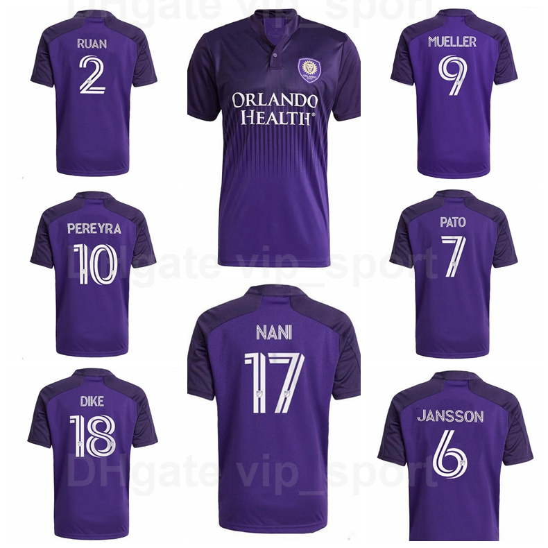 21-22 MLS SC Orlando City Soccer Jersey FC 17 NANI 9 MUELLER 4 MOUTINHO 15 SCHLEGEL AKINDELE MICHEL RUAN KAKA Football Shirt Kits, Purple
21-22 MLS SC Orlando City Soccer Jersey FC 17 NANI 9 MUELLER 4 MOUTINHO 15 SCHLEGEL AKINDELE MICHEL RUAN KAKA Football Shirt Kits, Purple