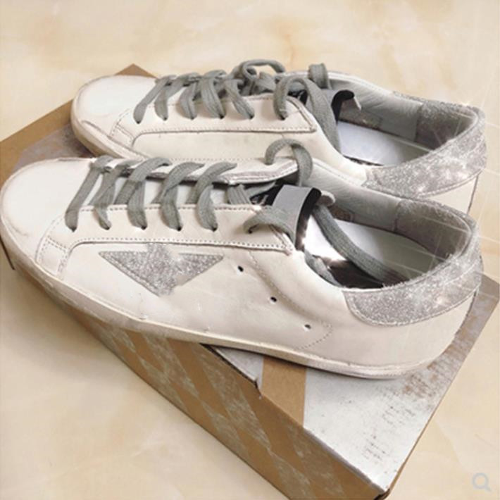 Fashion-Golden Baskets Sneakers Shoes Classic White Do-old Deluxe Sequin Dirty Designer Man Women Casual, Star9
Fashion-Golden Baskets Sneakers Shoes Classic White Do-old Deluxe Sequin Dirty Designer Man Women Casual, Star9