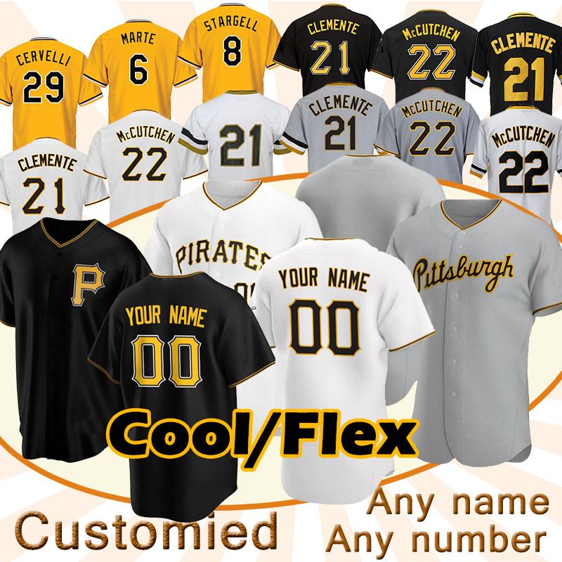 Pittsburgh Bryan Reynolds Colin Moran 8 Willie Stargell Jersey 21 Roberto Clemente Kent Tekulve 22 29 Francisco Cervelli 55 Josh Bell Pirates 6 Starling Marte jersey, Mens custom jerseys 
Pittsburgh Bryan Reynolds Colin Moran 8 Willie Stargell Jersey 21 Roberto Clemente Kent Tekulve 22 29 Francisco Cervelli 55 Josh Bell Pirates 6 Starling Marte jersey, Mens custom jerseys
