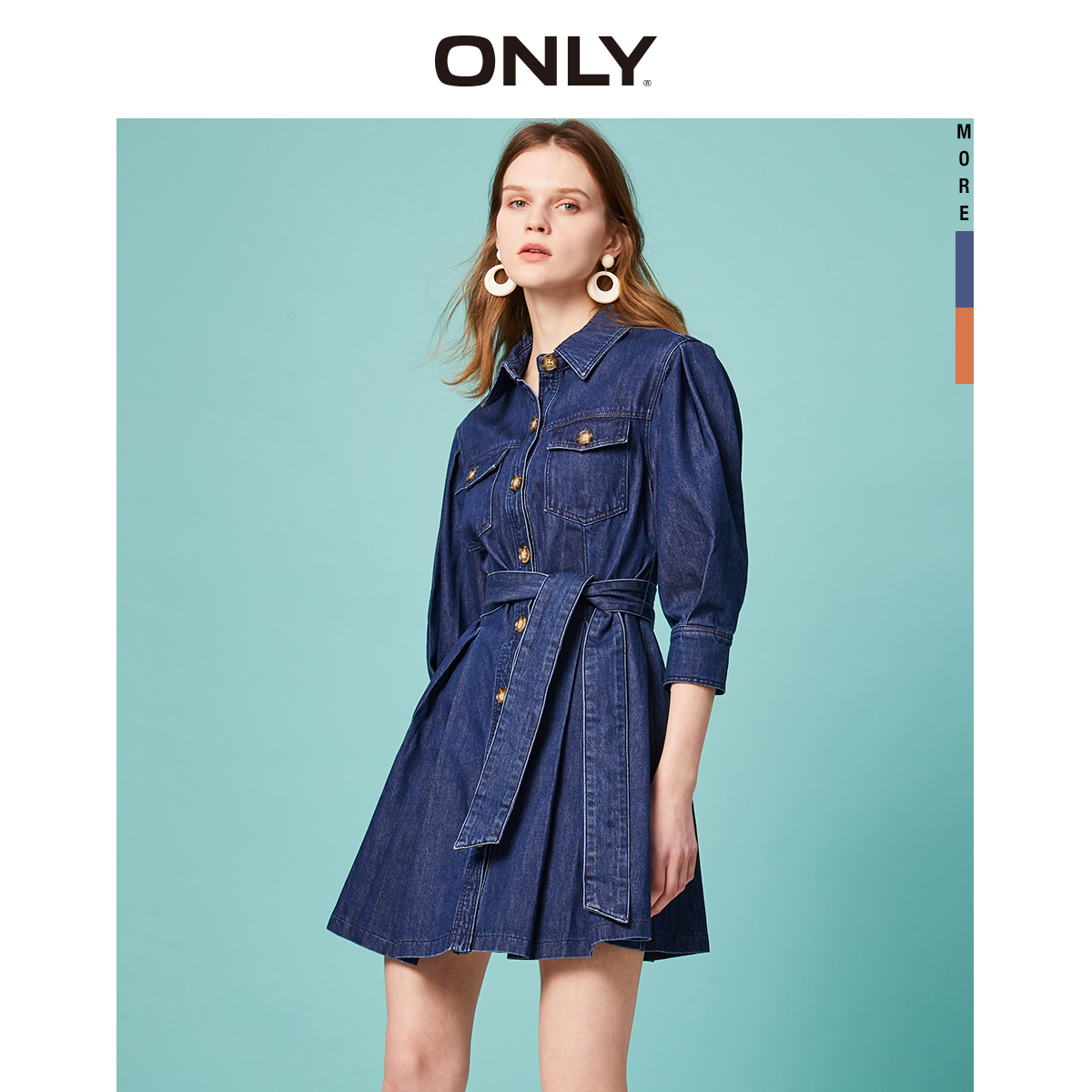 only autumn new a-line short short light mature style small denim dress female 120142508, Black;gray
only autumn new a-line short short light mature style small denim dress female 120142508, Black;gray