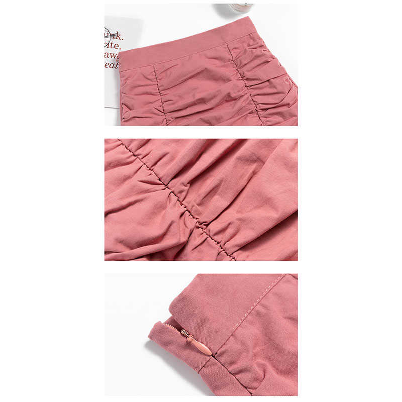 shintimes Faldas Mujer Moda High Waist Floral A-Line Skirts Women Summer Korean Sexy Short Kawaii Mini Skirt Woman Clothes 210619
