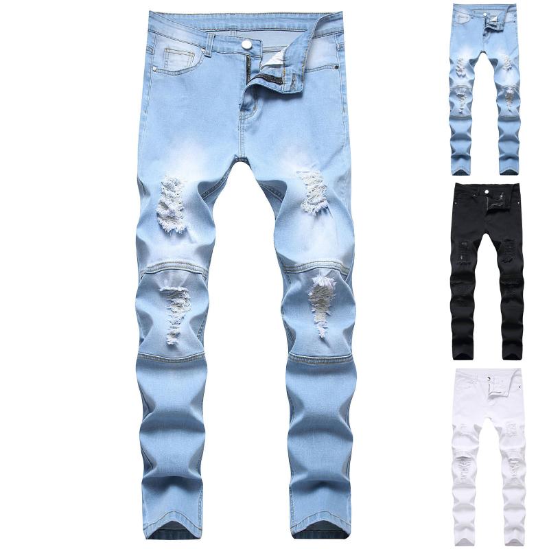 Men's Pants Men Hip-hop Stripe Design Patchwork Ripped Stretch Slim Jeans Streetwear Cotton Male Casual Joggers Denim Trousers Plus Size 42, Black
Men's Pants Men Hip-hop Stripe Design Patchwork Ripped Stretch Slim Jeans Streetwear Cotton Male Casual Joggers Denim Trousers Plus Size 42, Black