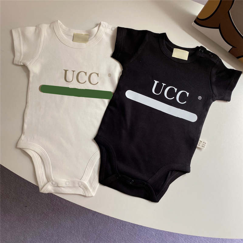 Classic Letter Baby Rompers Onesies Cotton Short Sleeve Girls Boys Jumpsuits Toddler Kids Romper Clothing 2 Colors, Black
Classic Letter Baby Rompers Onesies Cotton Short Sleeve Girls Boys Jumpsuits Toddler Kids Romper Clothing 2 Colors, Black
