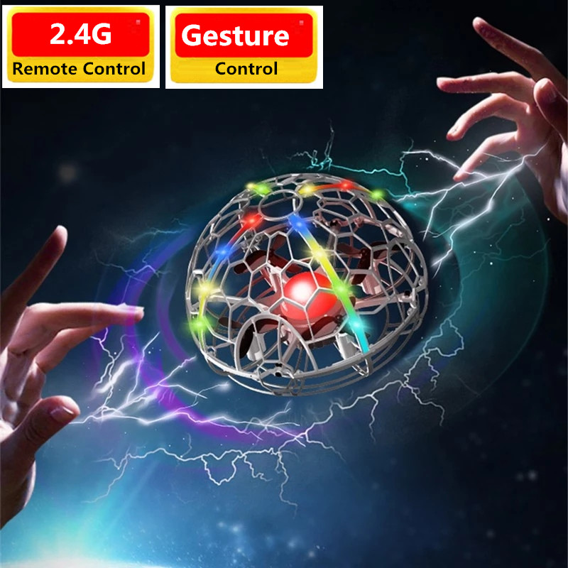 Remote Control UFO Automatic Obstacle Avoidance Induction RC Drone With Flash Lights Gesture Control 360 Degree Rotation Touch, Gray control
Remote Control UFO Automatic Obstacle Avoidance Induction RC Drone With Flash Lights Gesture Control 360 Degree Rotation Touch, Gray control
