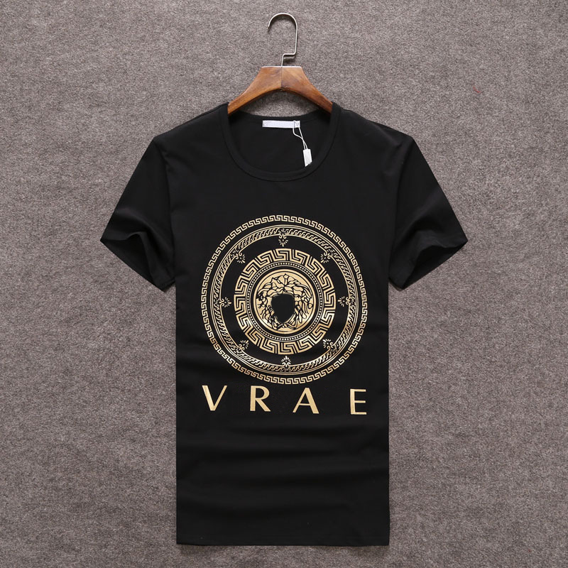 Men's T-shirt Letter-printed Embroidered Round Neck t shirt Cotton tee Print Tops Streetwear v40, White;black
Men's T-shirt Letter-printed Embroidered Round Neck t shirt Cotton tee Print Tops Streetwear v40, White;black
