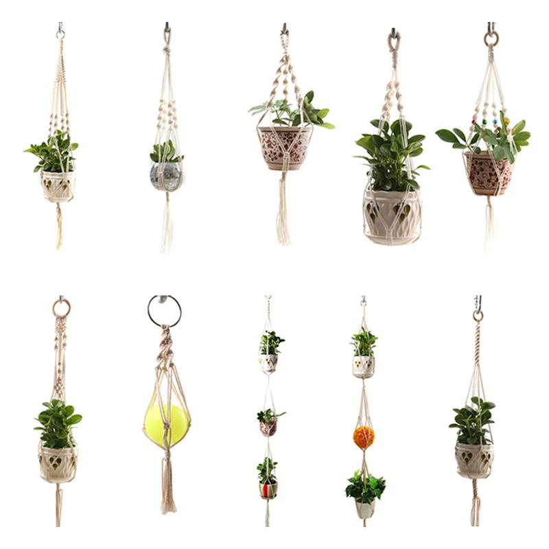 Other Garden Supplies 100% Handmade Macrame Plant Hanger Holder Flower /pot For Wall Decoration Countyard
Other Garden Supplies 100% Handmade Macrame Plant Hanger Holder Flower /pot For Wall Decoration Countyard