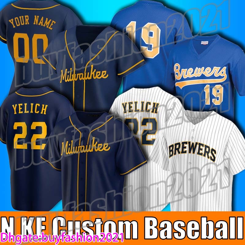 Brewers 22 Christian Yelich Jersey Milwaukee Lorenzo Cain Jerseys Jackie Bradley Jr. Robin Yount Jersey Brandon Woodruff Luis Urias Uniform, Blue;black
Brewers 22 Christian Yelich Jersey Milwaukee Lorenzo Cain Jerseys Jackie Bradley Jr. Robin Yount Jersey Brandon Woodruff Luis Urias Uniform, Blue;black