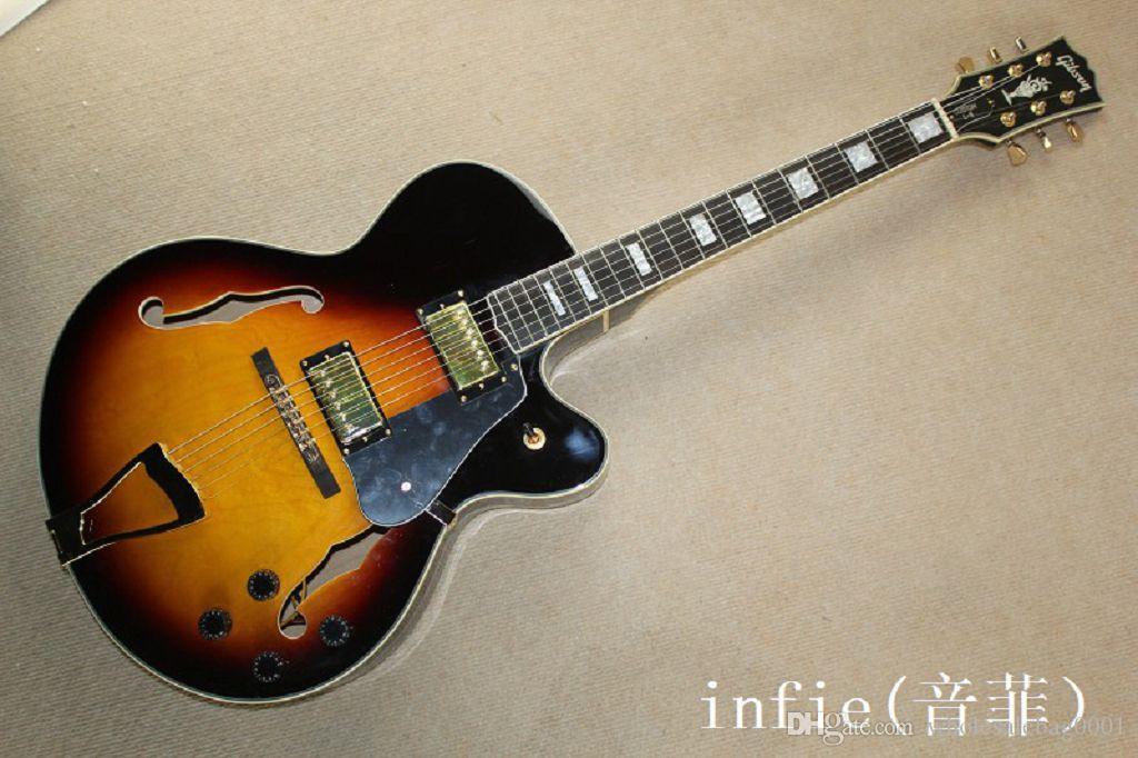 New Arrival G Custom L5 Jazz Guitar CES Archtop Semi Hollow Electric Guitar In Stoc
New Arrival G Custom L5 Jazz Guitar CES Archtop Semi Hollow Electric Guitar In Stoc
