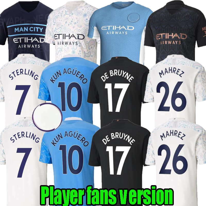 Player fans version 2021 2022 Manchester third soccer jersey 20 21 22 G. JESUS city home away STERLING MAHREZ DE BRUYNE KUN AGUERO black football shirts S-2XL, 2020
Player fans version 2021 2022 Manchester third soccer jersey 20 21 22 G. JESUS city home away STERLING MAHREZ DE BRUYNE KUN AGUERO black football shirts S-2XL, 2020