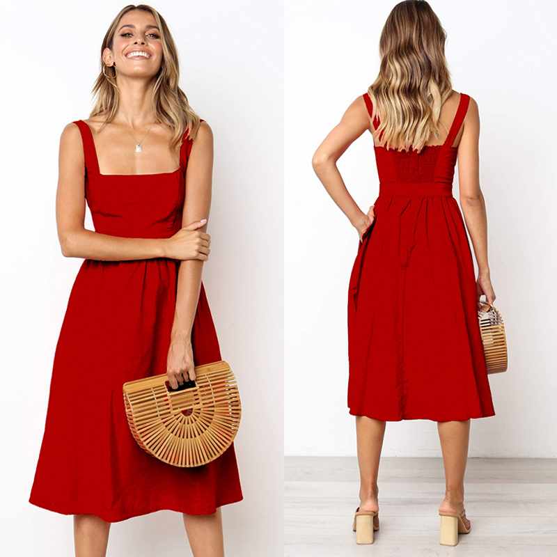 2021lossky casual solid dress women midi long summer backless slip dresses ruched fashion elegant party clothes leisure 2021, Black;gray
2021lossky casual solid dress women midi long summer backless slip dresses ruched fashion elegant party clothes leisure 2021, Black;gray