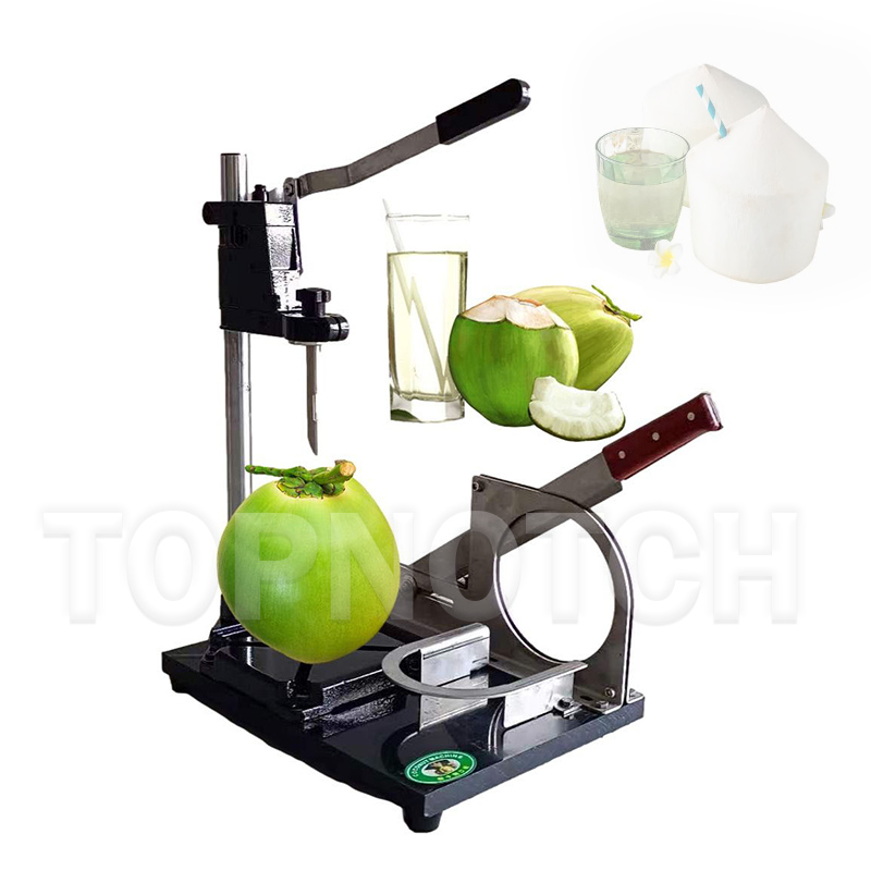 Commercial Kitchen Peeled Coconut Bottom Cutting Machine Fresh Young Green Coconuts Cutter от DHgate WW