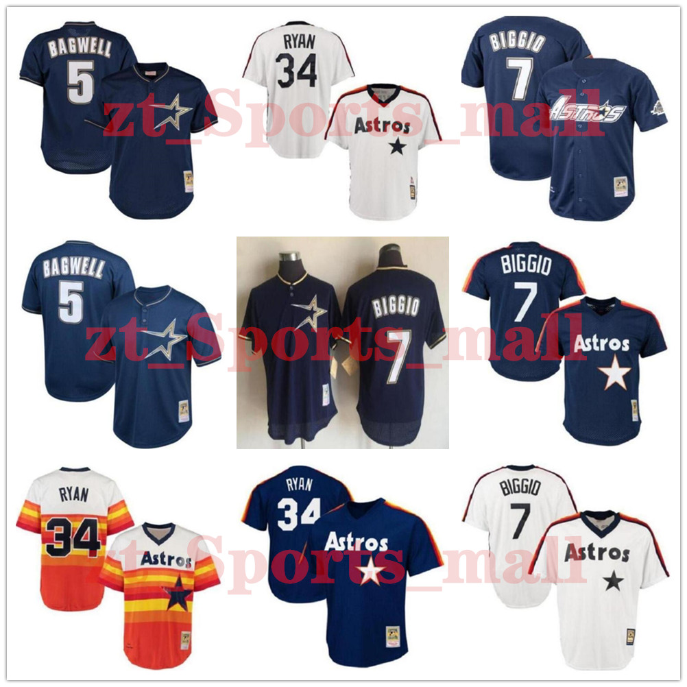 Retro Men Women kids youth Astros jersey Stitched Throwback 7 Craig Biggio Houston Knit Astro 34 Nolan Ryan 5 Jeff Bagwell Vintage Baseball Jerseys, As shown in illustration
Retro Men Women kids youth Astros jersey Stitched Throwback 7 Craig Biggio Houston Knit Astro 34 Nolan Ryan 5 Jeff Bagwell Vintage Baseball Jerseys, As shown in illustration