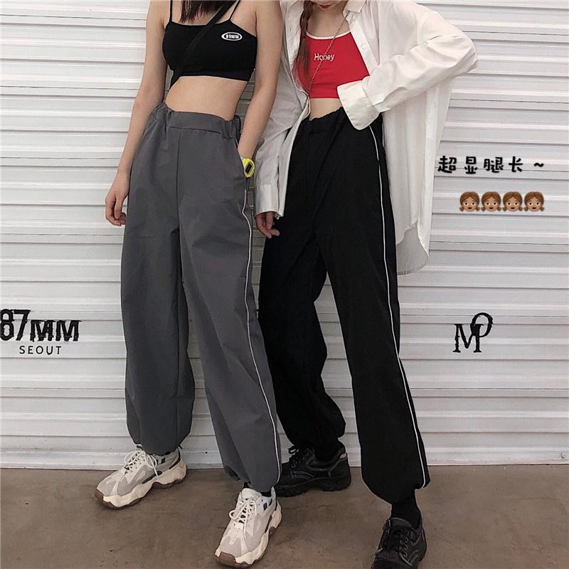 Women's Pants & Capris Overalls Loose BF Style Summer Japanese Ins Super Casual Sports Elastic Waist Slimming Tappered Trousers, Black;white
Women's Pants & Capris Overalls Loose BF Style Summer Japanese Ins Super Casual Sports Elastic Waist Slimming Tappered Trousers, Black;white