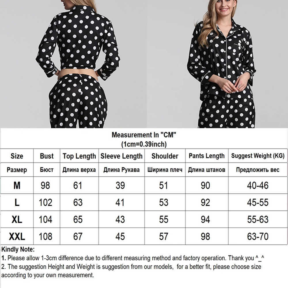 Women's Pajamas Set Soft Pyjamas Plus Size Women's Clothes Homewear Spring Sleepwear 2 Piece Set Sleeping Shirt Home Wear 210924