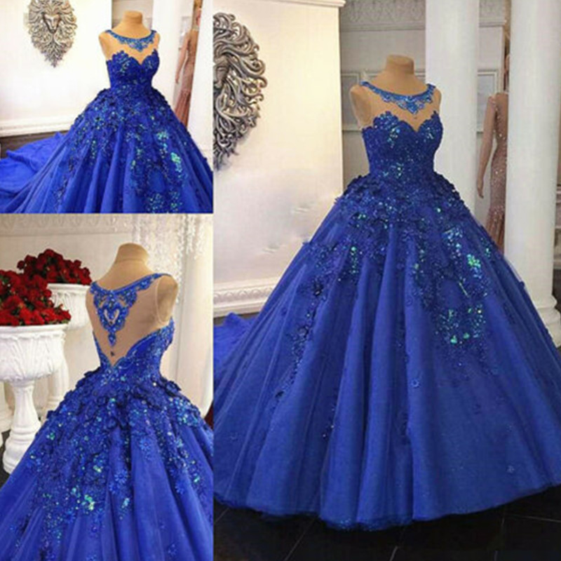 Sparkly Quinceanera Dresses Scoop Neck Beaded Sweet 16 Lace 3D Floral Ball Gown Sweet 16 Pageant Gowns, Light sky blue
Sparkly Quinceanera Dresses Scoop Neck Beaded Sweet 16 Lace 3D Floral Ball Gown Sweet 16 Pageant Gowns, Light sky blue