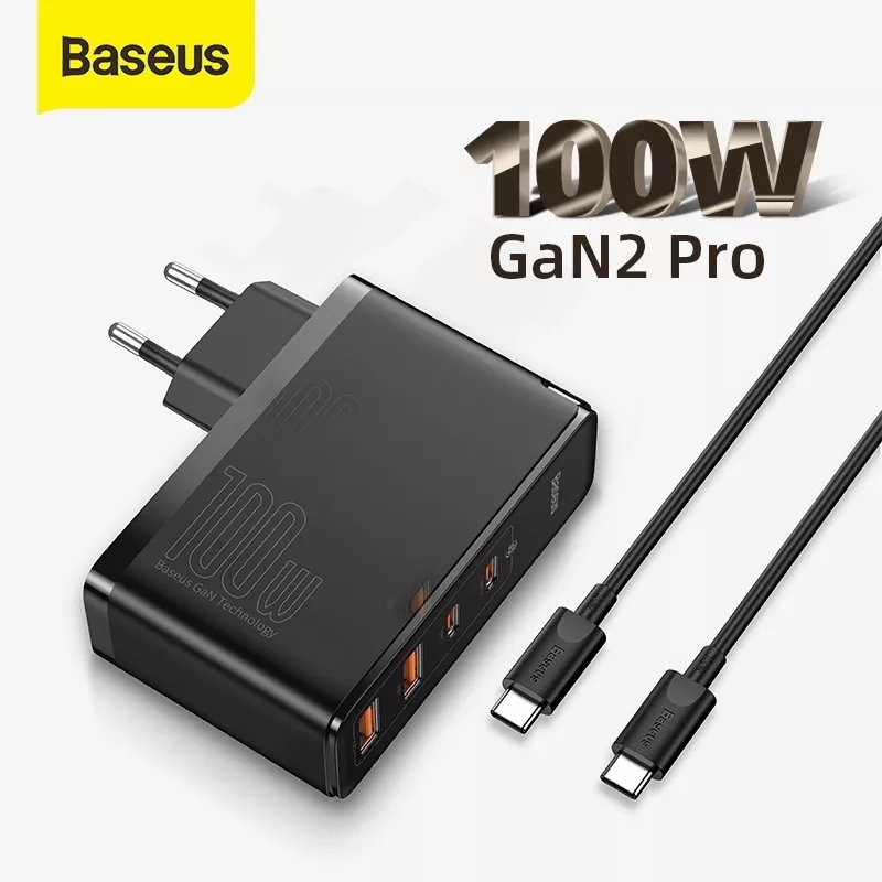 Baseus GaN Charger 100W PD QC 4.0 3.0 USB Fast Type C Quick USB C Phone for iPhone 12 Pro Max Macbook
Baseus GaN Charger 100W PD QC 4.0 3.0 USB Fast Type C Quick USB C Phone for iPhone 12 Pro Max Macbook