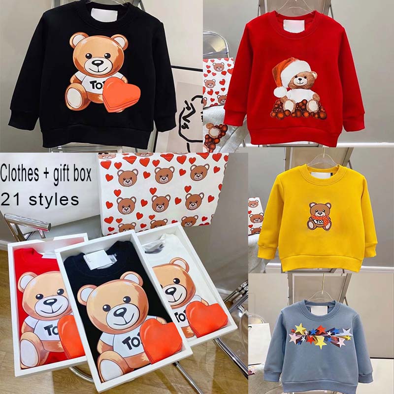 Kids hoodies Tops Family Matching Outfits Boy Girl Clothing bear Letter sweatshirt baby Clothes shirts Womens sweater men hoodie Parent top Clothes+Box 21 Options, A1
Kids hoodies Tops Family Matching Outfits Boy Girl Clothing bear Letter sweatshirt baby Clothes shirts Womens sweater men hoodie Parent top Clothes+Box 21 Options, A1