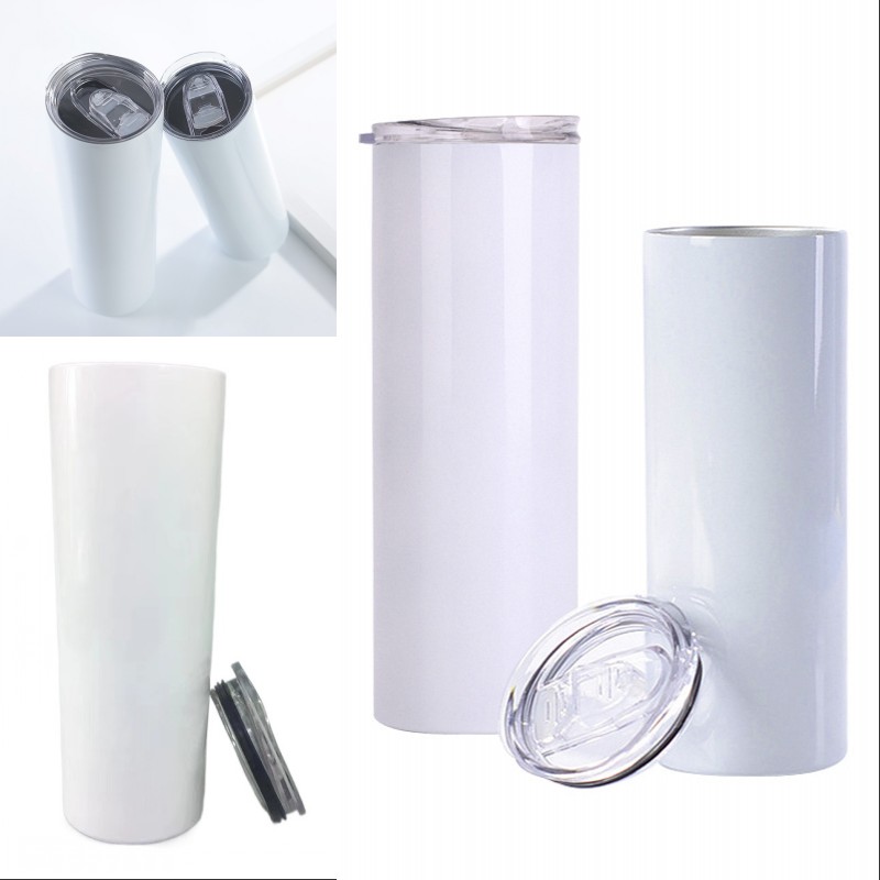 Sublimation Straight Tumbler 20oz 30oz mugs Stainless steel blank white cup with lid straw Cylinder water bottle coffee 874 Z2
Sublimation Straight Tumbler 20oz 30oz mugs Stainless steel blank white cup with lid straw Cylinder water bottle coffee 874 Z2