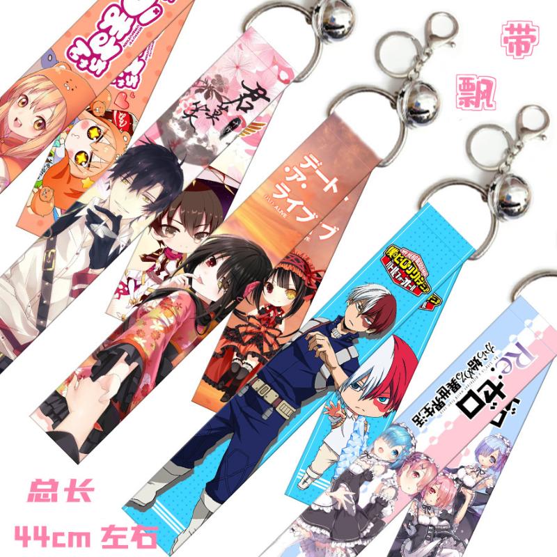 Keychains Demon Slayer RE:Zero My Hero Academic Many Kinds Ribbon Keyrings Lanyard Backpack Decoration, Silver
Keychains Demon Slayer RE:Zero My Hero Academic Many Kinds Ribbon Keyrings Lanyard Backpack Decoration, Silver