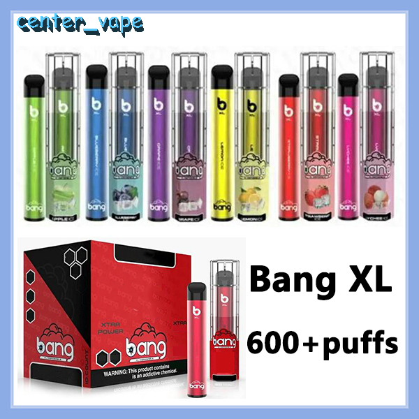 Highest Quality BANG XL XXTRA E Cigarette Disposable Vape Device Pen 600 Puffs 450mAh Battery 2ml Pods Cartridges Vapor Cigs Vaporizer
Highest Quality BANG XL XXTRA E Cigarette Disposable Vape Device Pen 600 Puffs 450mAh Battery 2ml Pods Cartridges Vapor Cigs Vaporizer