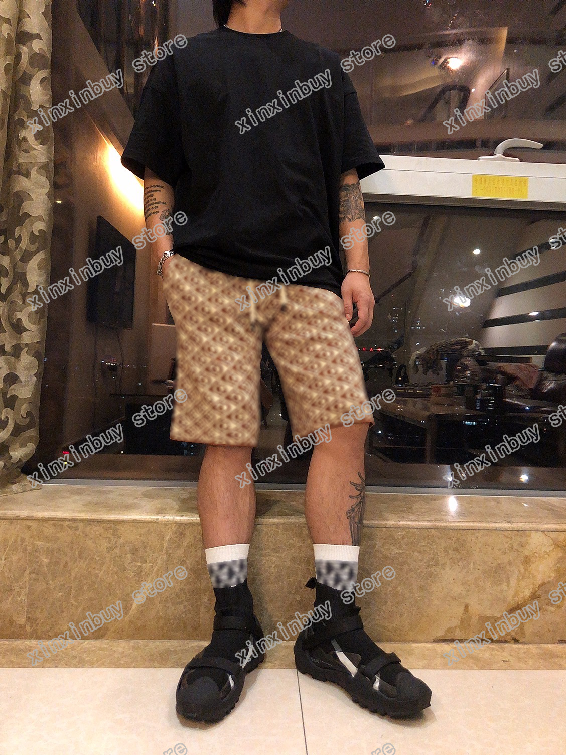 21ss Mens designer Shorts pants Jacquard weave Spring summer Men Webbing Pant Double letter Casual letters Trousers Wedding black 08, White;black
21ss Mens designer Shorts pants Jacquard weave Spring summer Men Webbing Pant Double letter Casual letters Trousers Wedding black 08, White;black
