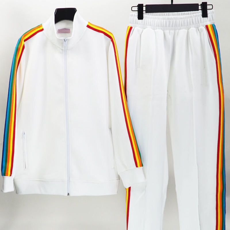 Classic Designer Mens Tracksuit Cardigan High Neck Jogger Fashion Basketball Boxer Women's sportswear jogging Athletic Wear Pants Jacket Casual Sports suit
Classic Designer Mens Tracksuit Cardigan High Neck Jogger Fashion Basketball Boxer Women's sportswear jogging Athletic Wear Pants Jacket Casual Sports suit