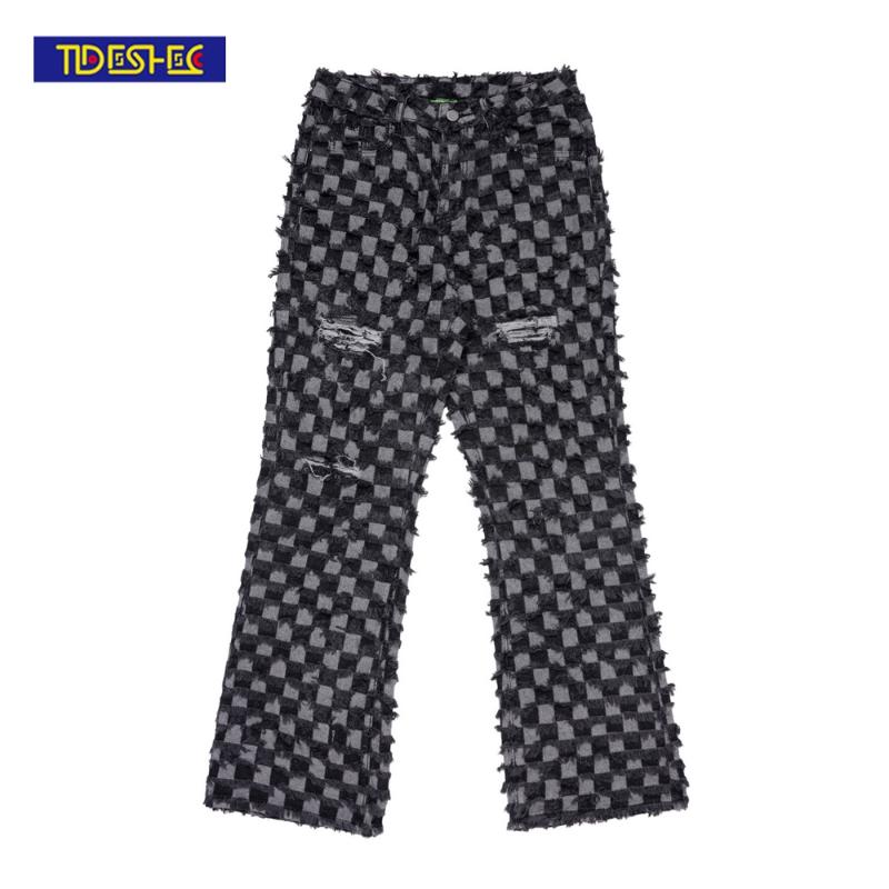 Men's Jeans Ripped Patchwork Cargo Pants Harajuku Men And Women Hip Hop Oversize Denim Loose Streetwear Destruction Design Trousers, Blue
Men's Jeans Ripped Patchwork Cargo Pants Harajuku Men And Women Hip Hop Oversize Denim Loose Streetwear Destruction Design Trousers, Blue