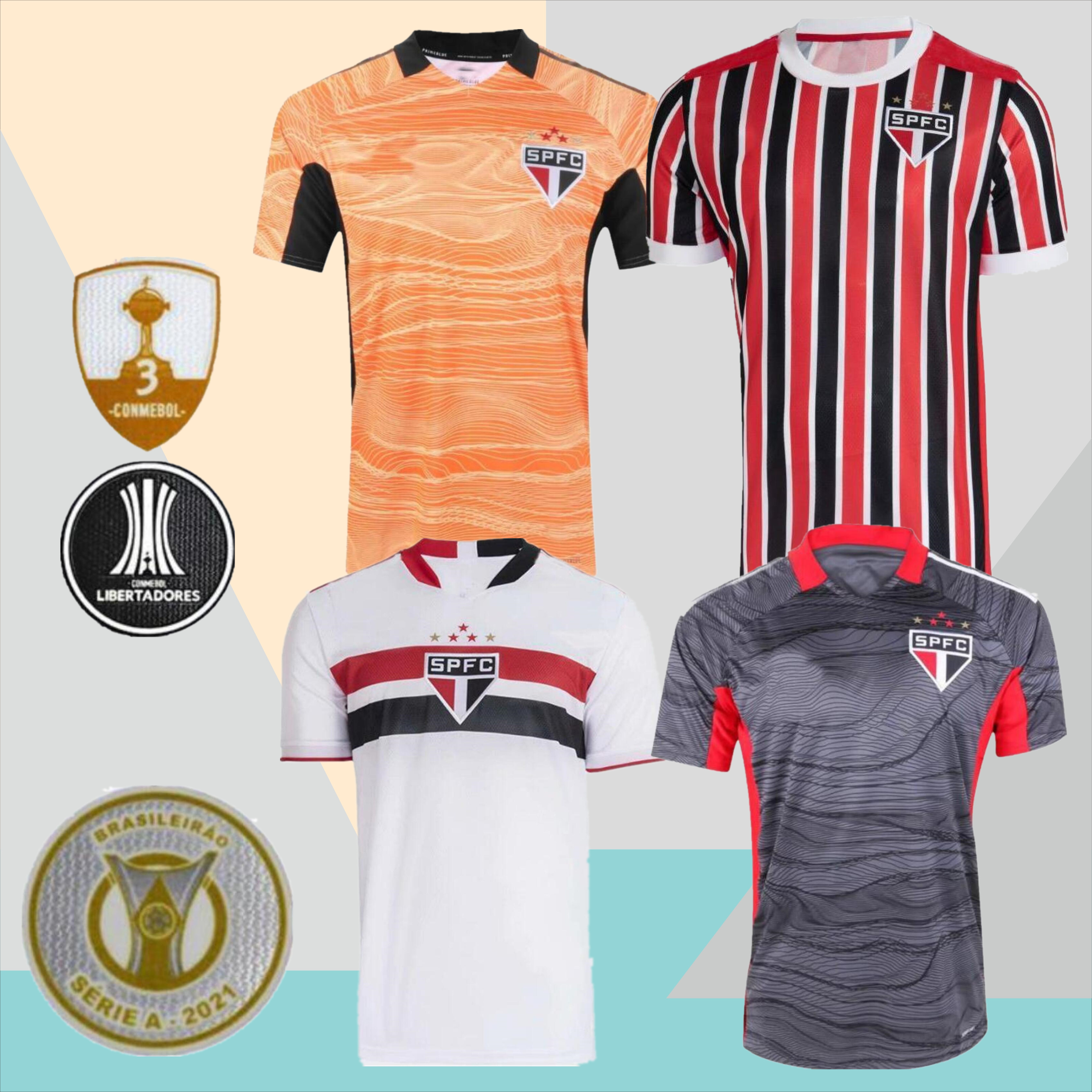 2021 Sao Paulo DANI ALVES soccer jersey 2022 Luciano Igor Gomes Luan Pablo camisa football shirt 21/22 Goalkeeper uniform, Black;yellow
2021 Sao Paulo DANI ALVES soccer jersey 2022 Luciano Igor Gomes Luan Pablo camisa football shirt 21/22 Goalkeeper uniform, Black;yellow