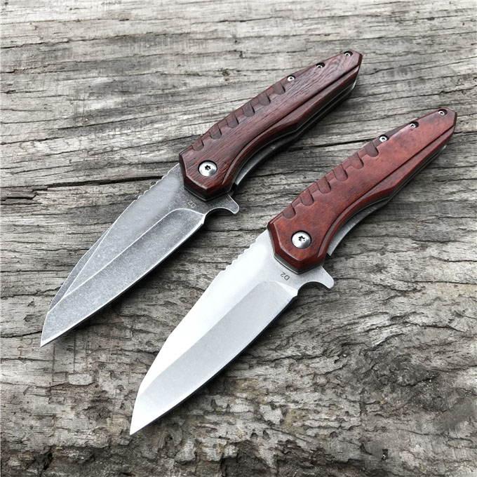 New Flipper Folding Knife D2 Steel Stone Wash / Satin Blade Ebony Handle Ball Bearing EDC Pocket Knives Gift Knife
New Flipper Folding Knife D2 Steel Stone Wash / Satin Blade Ebony Handle Ball Bearing EDC Pocket Knives Gift Knife