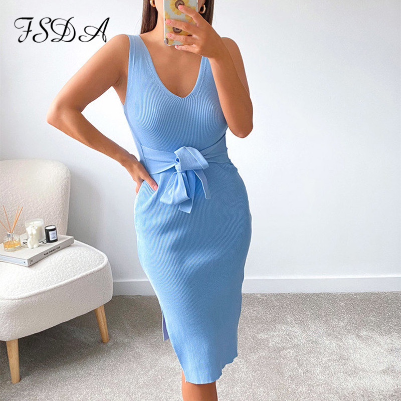20212021 summer stripe knitted bodycon dress midi bandage women blue v neck black casual sleeveless party dresses, Black;gray
20212021 summer stripe knitted bodycon dress midi bandage women blue v neck black casual sleeveless party dresses, Black;gray