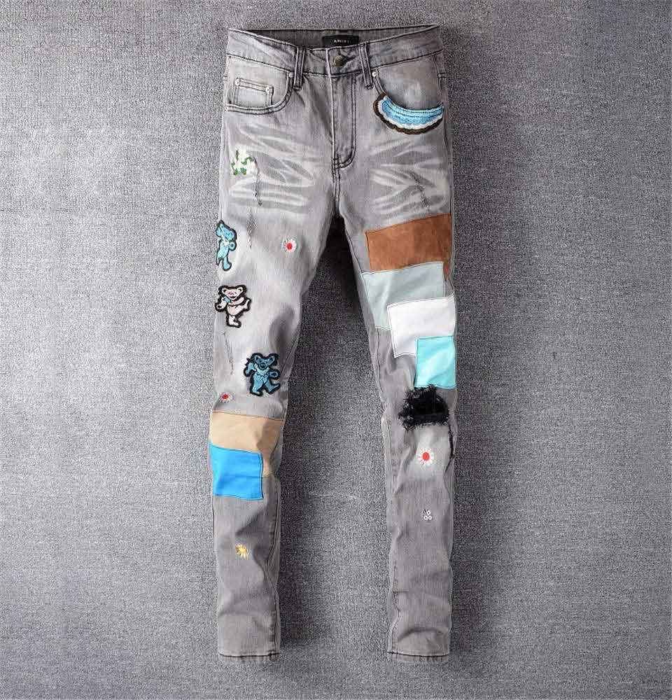 Classic Mens Jeans Hip Hop Stylist Pants Distressed Ripped Biker Slim Fit Motorcycle Denim Jean Size 28-40, Blue
Classic Mens Jeans Hip Hop Stylist Pants Distressed Ripped Biker Slim Fit Motorcycle Denim Jean Size 28-40, Blue