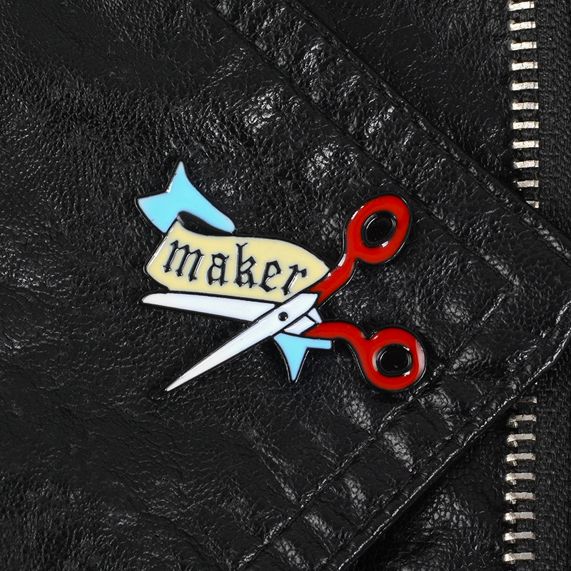 Geometric Maker Scissors Tailor Brooches Drop Oil Enamel Collar Badge Fashion Jewelry Accessories Wholesale Alloy Backpack Hat Pins
Geometric Maker Scissors Tailor Brooches Drop Oil Enamel Collar Badge Fashion Jewelry Accessories Wholesale Alloy Backpack Hat Pins