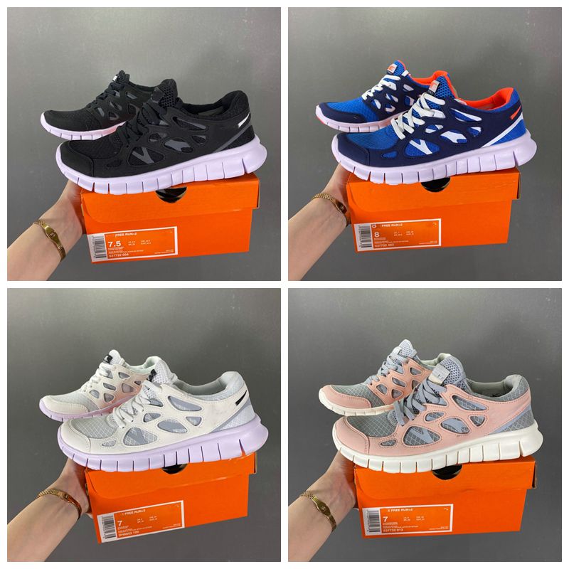 

Top Quality Fashion Free Run 2 Mens 5.0 Running Women Casual Shoes Black White Lightweight Shield Jogging Sneakers 3.0 Outdoor Trainers Flex Experience Rn With box