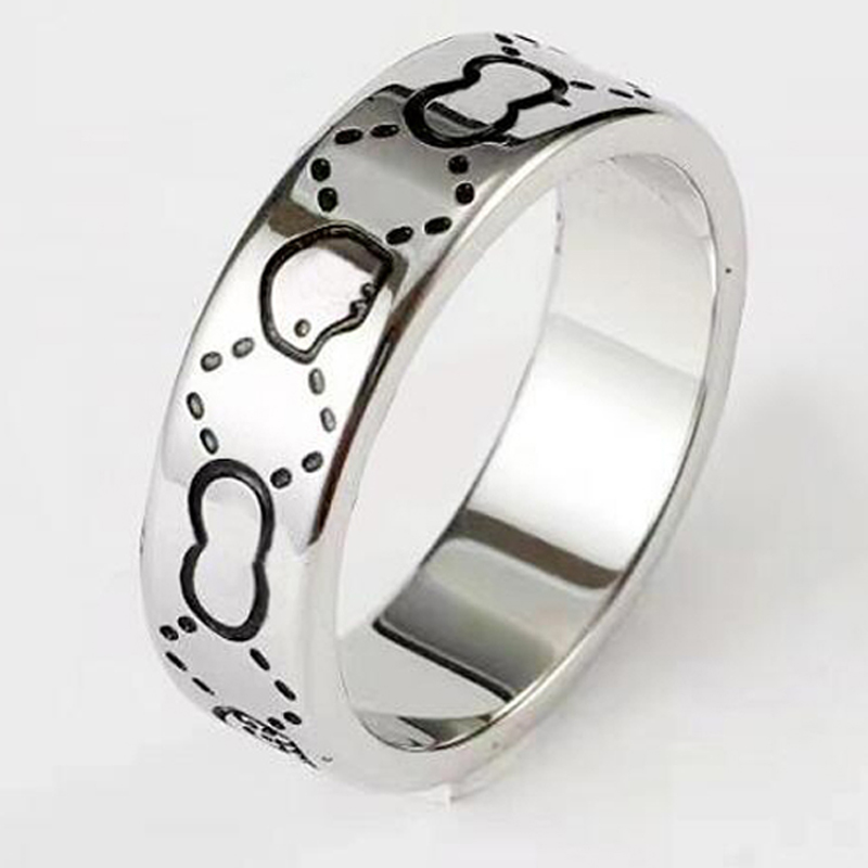 Fashion Stainless Steel Colorful Designer Band Rings for Women Men jewelry letter Silver Wedding Ring
Fashion Stainless Steel Colorful Designer Band Rings for Women Men jewelry letter Silver Wedding Ring