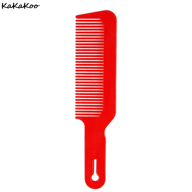 Hair Brushes Clipper Comb Barber Flat Top Combs Hairdressing Cutting Salon Styling Tool