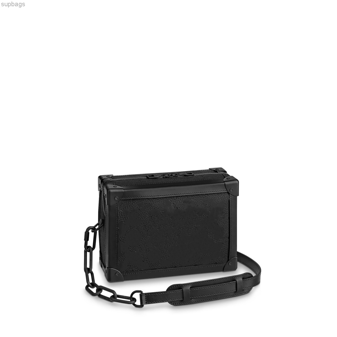 Soft Trunk Taurillon in Black MEN And WOMEN Bags Box Messenger Purse Canvas Cowhide Luxury Designer Leather Chain Handbag Shoulder Bag
Soft Trunk Taurillon in Black MEN And WOMEN Bags Box Messenger Purse Canvas Cowhide Luxury Designer Leather Chain Handbag Shoulder Bag