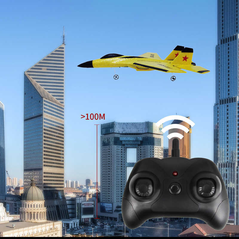 RC Plane SU-35 Remote Glider Wingspan Radio Control Drones Airplanes RTF UAV Xmas Gift Assembled Flying Model Toys 220210