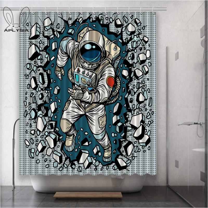 Saimoe Space Universe Planet Astronaut Shower Curtains Waterproof Polyester Fabric Bathroom For Home Decor
Saimoe Space Universe Planet Astronaut Shower Curtains Waterproof Polyester Fabric Bathroom For Home Decor