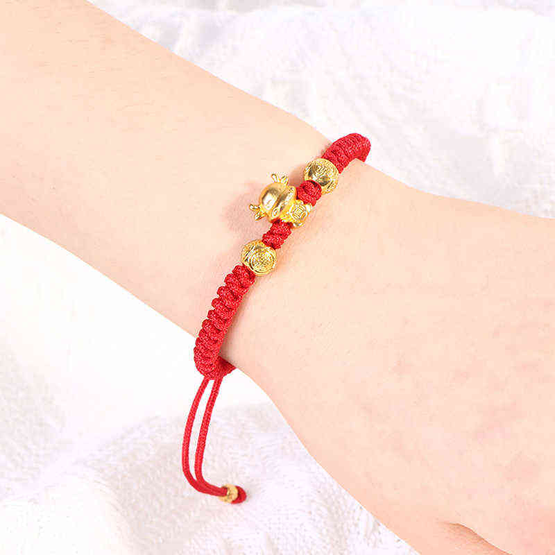 1pc Mascot Five Fortunes Golden Cow Red String Bracelet 2021 Chinese Ox Bracelets
1pc Mascot Five Fortunes Golden Cow Red String Bracelet 2021 Chinese Ox Bracelets