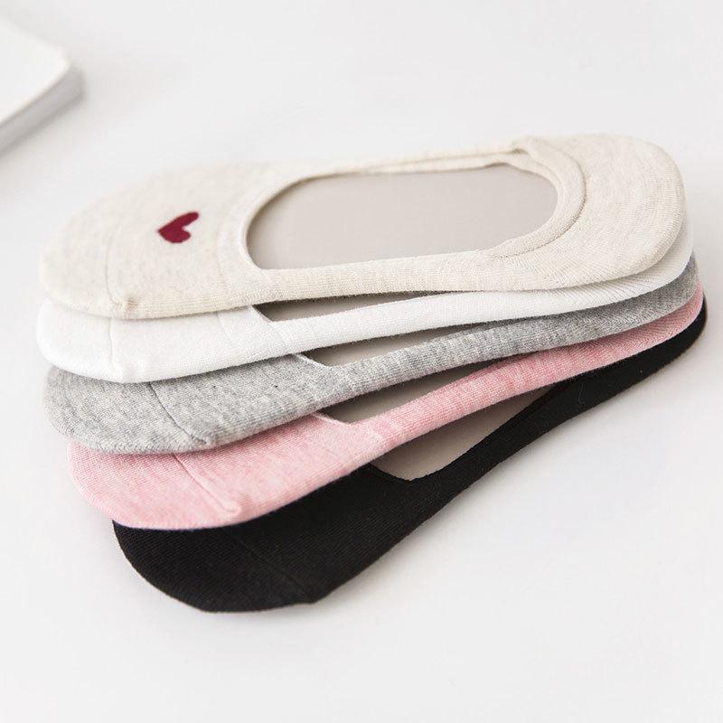 Socks & Hosiery Non-slip Invisible Cotton For Women Love Heart Hidden Boat Ladies Short Ankle, Black;white
Socks & Hosiery Non-slip Invisible Cotton For Women Love Heart Hidden Boat Ladies Short Ankle, Black;white
