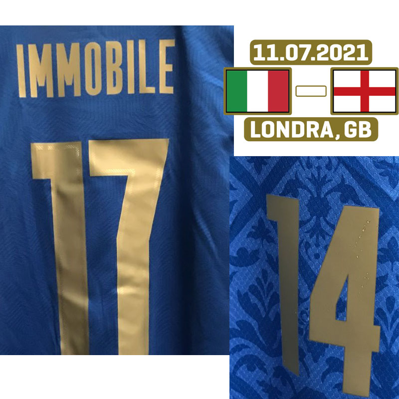 American College Football 2021 EUR FINAL Match Worn Player Issue Bonucci Chiesa Jersey Insigne Immobile Jorginho Spinazzola With Vs MatchDetails Tuta da calcio, Finale
American College Football 2021 EUR FINAL Match Worn Player Issue Bonucci Chiesa Jersey Insigne Immobile Jorginho Spinazzola With Vs MatchDetails Tuta da calcio, Finale