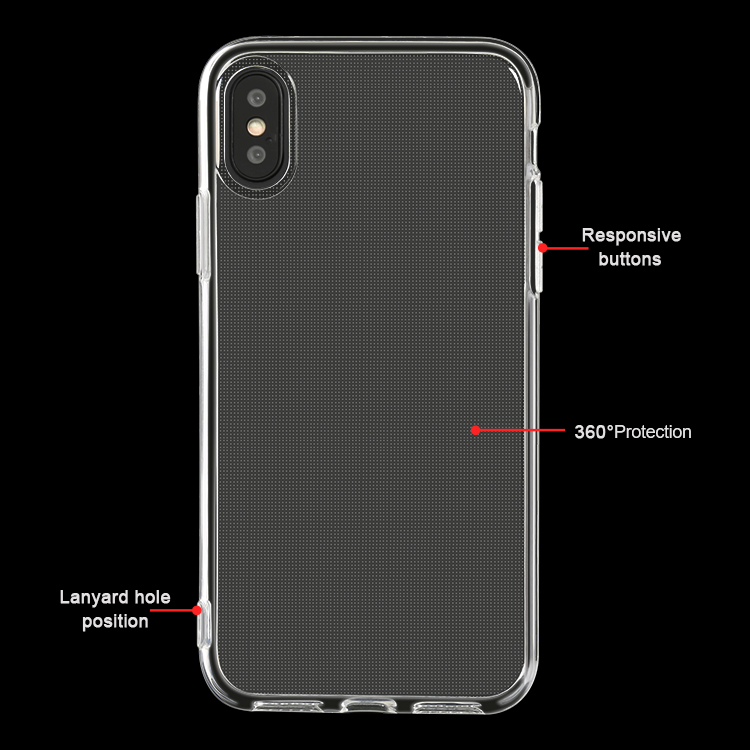Anti-fall 2MM Crystal Soft Cases TPU Transparent Shockproof Cover For iPhone 13 12 11 Pro XR XS Max X 8 Samsung S20 FE S21 S22 Ultra A21S A02S A03 Cor