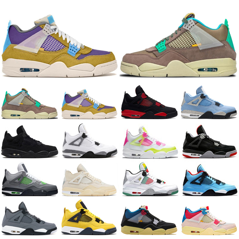 Newest 4s Red Thunder Basketball Shoes Jumpman 4 University Blue White Oreo Sail Black Cat Lemon Venom Bred Mens Trainers Sport Sneakers
Newest 4s Red Thunder Basketball Shoes Jumpman 4 University Blue White Oreo Sail Black Cat Lemon Venom Bred Mens Trainers Sport Sneakers