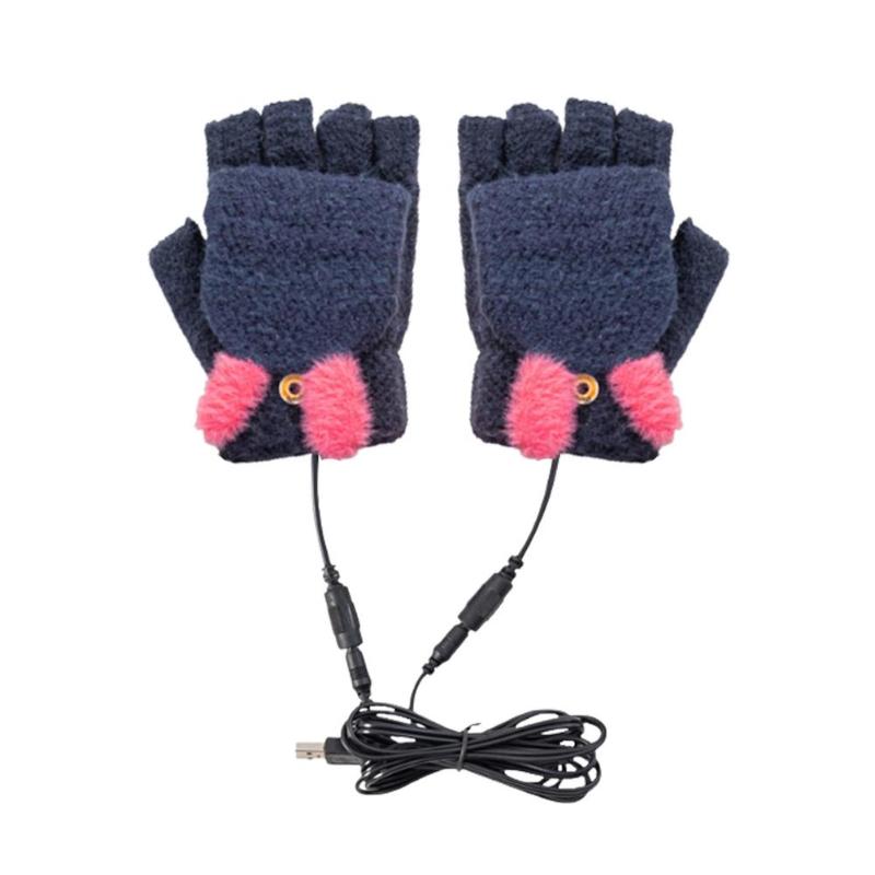 Sports Gloves USB Heated Mitten Winter Warm Laptop Full & Half Hands Knitting Warmer For Women Men, Black
Sports Gloves USB Heated Mitten Winter Warm Laptop Full & Half Hands Knitting Warmer For Women Men, Black