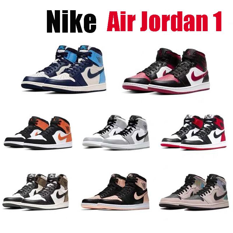 Original Air jordan 1 basketball shoes 1s Fearless Obsidian Lakers UNC Mid Royal Toe Black Metallic Grey Gold Pine Green Twist Pink Men Wome
Original Air jordan 1 basketball shoes 1s Fearless Obsidian Lakers UNC Mid Royal Toe Black Metallic Grey Gold Pine Green Twist Pink Men Wome